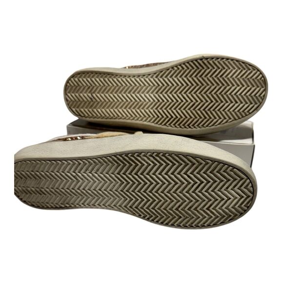 Mi.iM‎ Gold Glitter Sneaker With Star Applique Women's 7.5 Miracle Miles Design - Picture 15 of 16